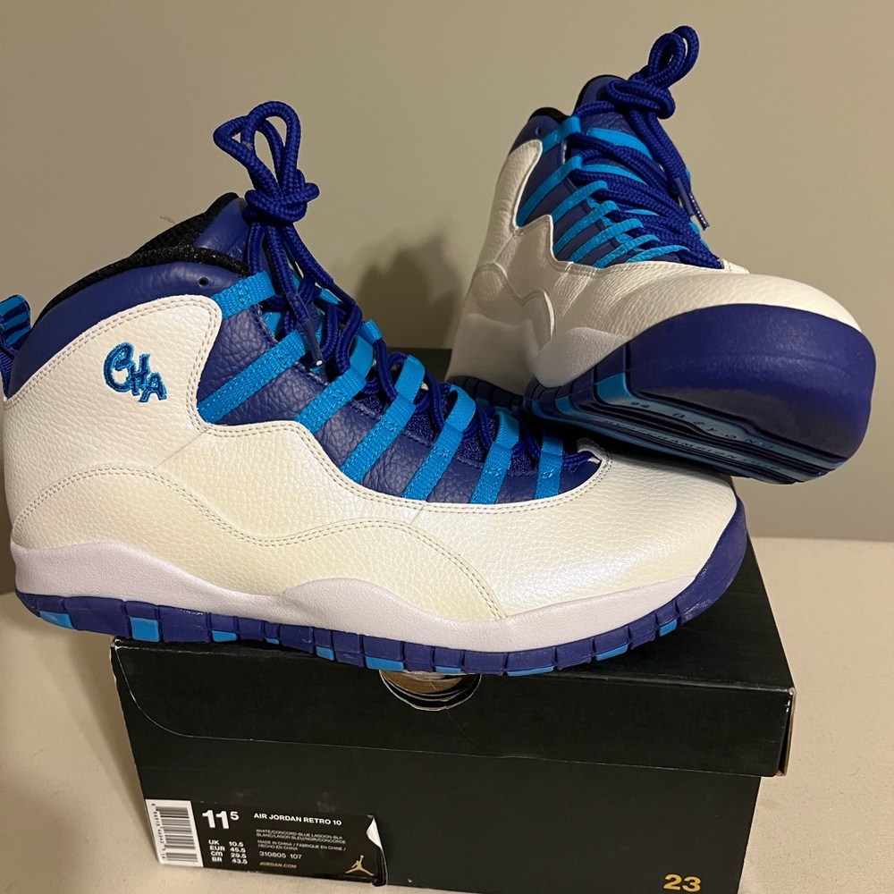 Jordan 10 Retro. ‘Charlotte Hornets’